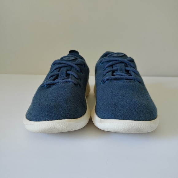 Allbirds Wool Runners Merino Wool Shoes Size 7 Blue - Picture 11 of 15